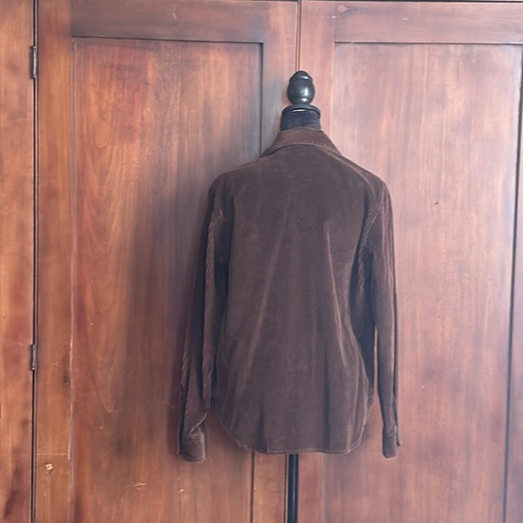 Y2K Brown Corduroy Jacket Shacket XS - Picture 3 of 7